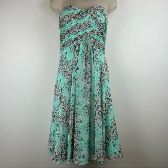 green emerald velvet dress Floral Printed V-Neck Spaghetti Strap Formal Evening Dress with Empire Waist